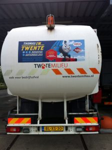 Twente Milieu foto reclame vrachtwagen 2